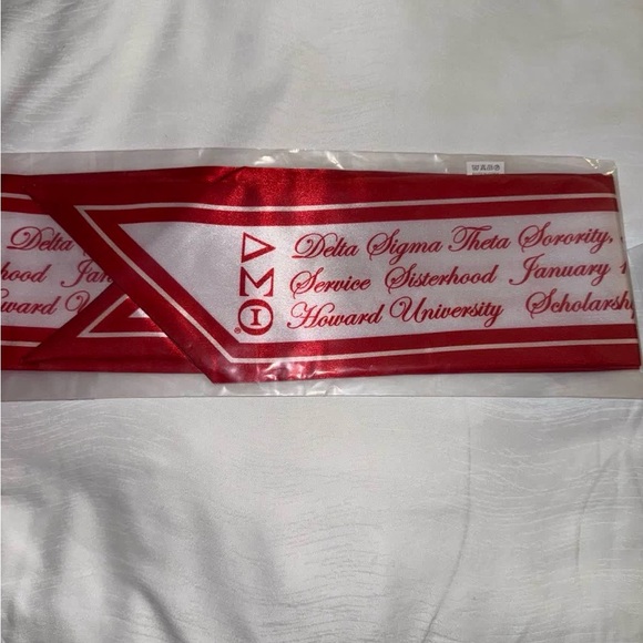 SOROR SORORITY ONLY scarf Twilly sisterhood scholarship service Howard - Picture 1 of 2